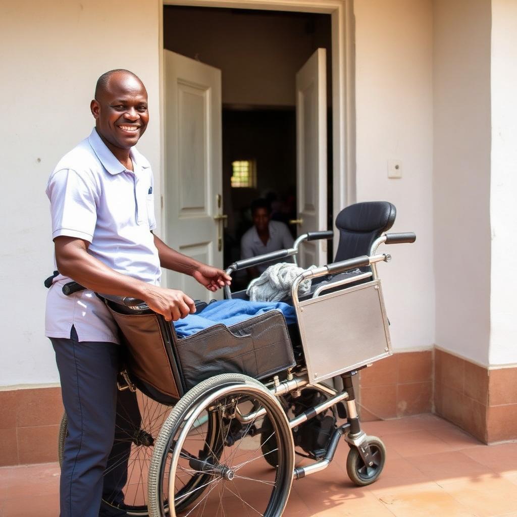 Livraison fauteuil roulant à domicile